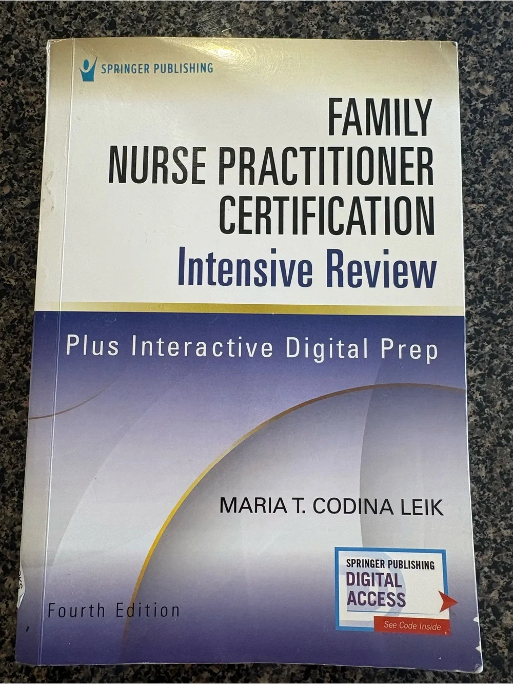 Springer FNP Certification Intensive Review 4th edition by Leik